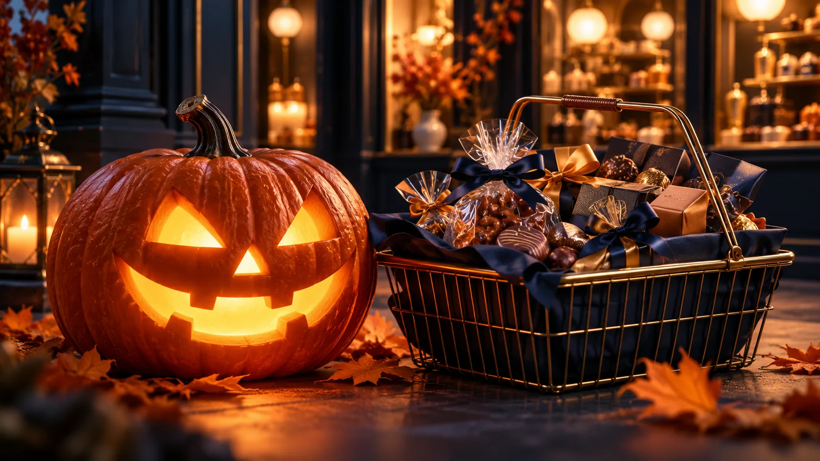 KI-generierte Symbolillustration zum Thema: 537 Millionen Euro: Wie Halloween zum Geschäft für den Handel wird